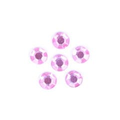 Trimits Beads Sequins Accessories Acrylic Stones: Glue-On: Round: 4mm: Pink: Pack of 100  - The Sewing Studio for sale UK - The Sewing Studio