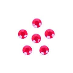 Trimits Beads Sequins Accessories Acrylic Stones: Glue-On: Round: 4mm: Red: Pack of 100  - The Sewing Studio for sale UK - The Sewing Studio