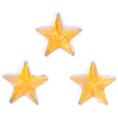 Trimits Beads Sequins Accessories Acrylic Stones: Glue-On: Star: 6mm: Gold: Pack of 35  - The Sewing Studio for sale UK - The Sewing Studio