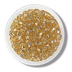 Trimits Beads Sequins Accessories Beads: Rocailles: Gold: 8g in a pack  - The Sewing Studio for sale UK - The Sewing Studio