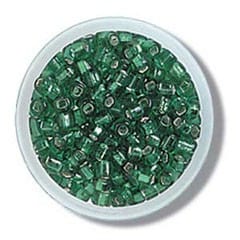 Trimits Beads Sequins Accessories Beads: Rocailles: Green: 8g in a pack  - The Sewing Studio for sale UK - The Sewing Studio