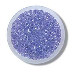 Trimits Beads Sequins Accessories Beads: Seed: Lilac: 8g in a pack  - The Sewing Studio