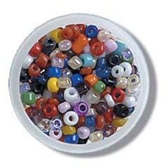 Trimits Beads Sequins Accessories Beads: Seed: Multi-coloured: 8g in a pack  - The Sewing Studio for sale UK - The Sewing Studio