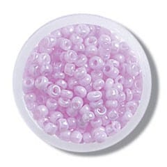 Trimits Beads Sequins Accessories Beads: Seed: Pink: 8g in a pack  - The Sewing Studio for sale UK - The Sewing Studio