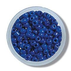 Trimits Beads Sequins Accessories Beads: Seed: Royal Blue: 8g in a pack  - The Sewing Studio for sale UK - The Sewing Studio