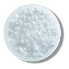 Trimits Beads Sequins Accessories Beads: Seed: White: 8g in a pack  - The Sewing Studio for sale UK - The Sewing Studio