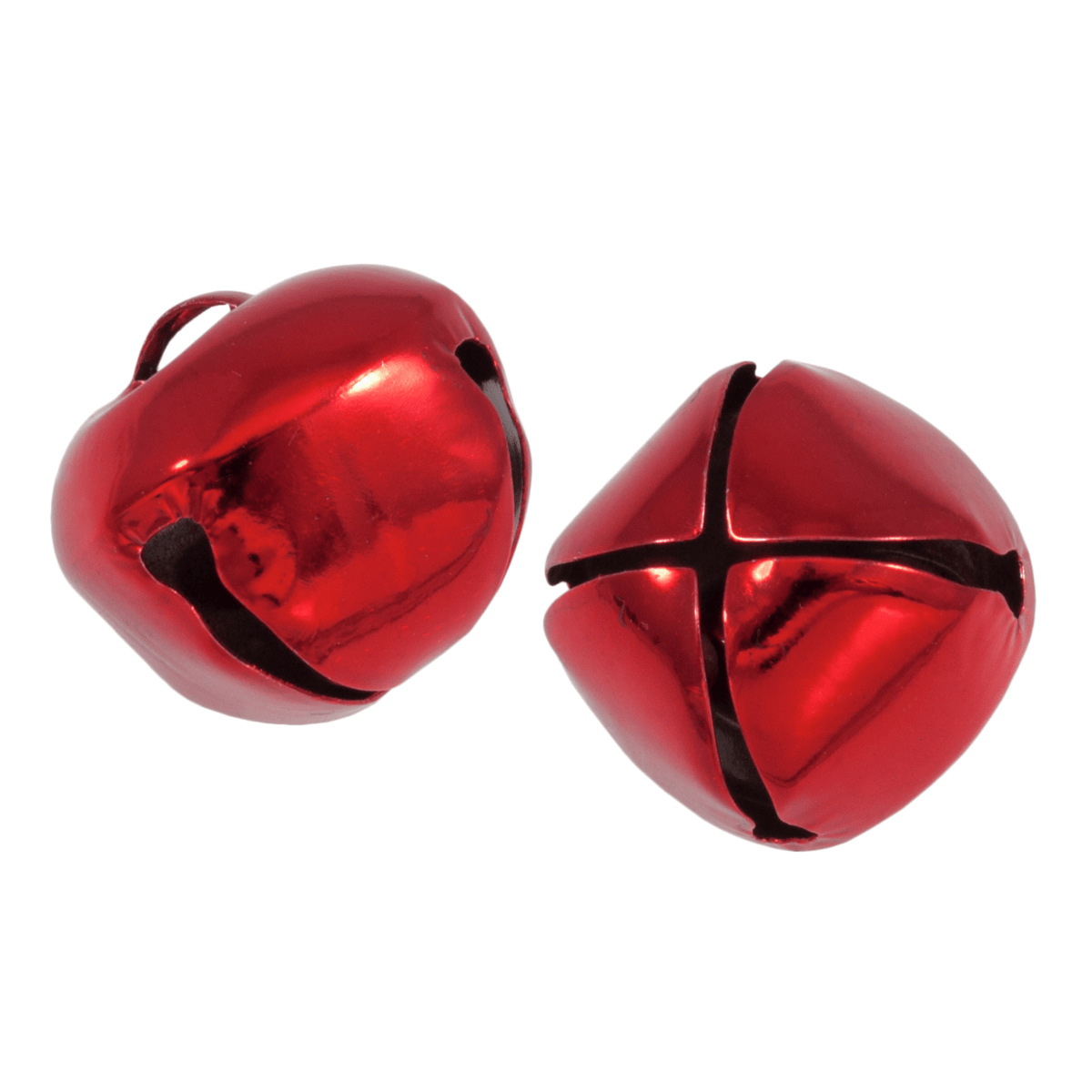 Trimits Beads Sequins Accessories Bells Jingle: Red 30mm. Price per bell.  - The Sewing Studio