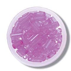 Trimits Beads Sequins Accessories Bugle Beads: Fuchsia: Pack of 8g  - The Sewing Studio for sale UK - The Sewing Studio