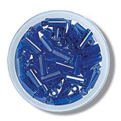 Trimits Beads Sequins Accessories Bugle Beads: Purple: Pack of 8g  - The Sewing Studio