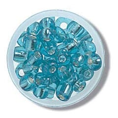 Trimits Beads Sequins Accessories E Beads: Ice Blue: 8g in a pack  - The Sewing Studio