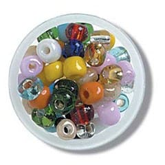 Trimits Beads Sequins Accessories E Beads: Multi-Coloured: 8g in a pack  - The Sewing Studio for sale UK - The Sewing Studio