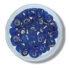 Trimits Beads Sequins Accessories E Beads: Royal Blue: 8g in a pack  - The Sewing Studio for sale UK - The Sewing Studio