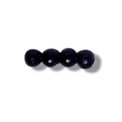 Trimits Beads Sequins Accessories Pearl Beads: 3mm: Black: 125 quantity  - The Sewing Studio for sale UK - The Sewing Studio