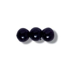 Trimits Beads Sequins Accessories Pearl Beads: 4mm: Black: 86 quantity  - The Sewing Studio