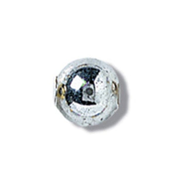Trimits Beads Sequins Accessories Plated Beads: 8mm: Silver: 20 quantity  - The Sewing Studio for sale UK - The Sewing Studio