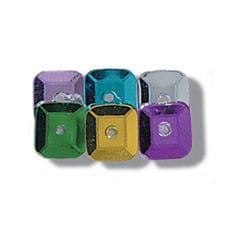 Trimits Beads Sequins Accessories Sequins: Square: 7mm: Multi-coloured: 140 quantity  - The Sewing Studio for sale UK - The Sewing Studio