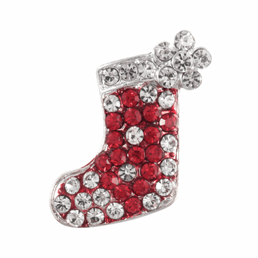 Trimits Buttons Christmas Button Diamante Christmas Stocking  - The Sewing Studio for sale UK - The Sewing Studio