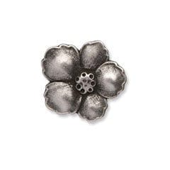 Trimits Buttons Metal Flower Button 20mm  - The Sewing Studio
