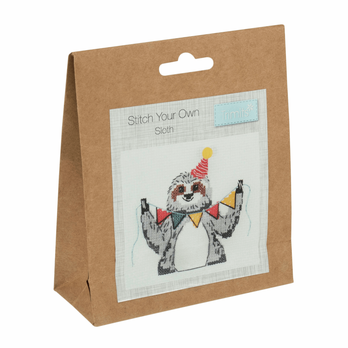 Trimits Cross Stitch Kits Cross Stitch Kit Sloth  - The Sewing Studio