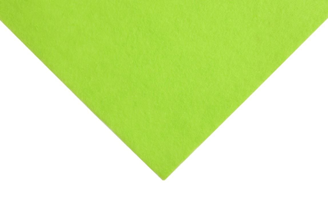 Trimits Felt 23x30cm Acrylic Felt Lime Green  - The Sewing Studio