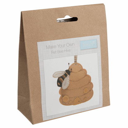 Trimits Felting Kits Felt Decoration Kit: Bee Hive  - The Sewing Studio