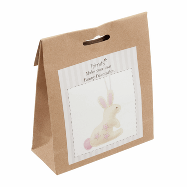 Trimits Felting Kits Felt Decoration Kit: Bunny  - The Sewing Studio for sale UK - The Sewing Studio