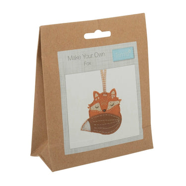 Trimits Felting Kits Felt Decoration Kit Fox  - The Sewing Studio for sale UK - The Sewing Studio