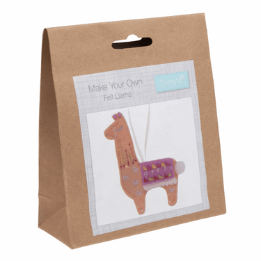 Trimits Felting Kits Felt Decoration Kit: Llama  - The Sewing Studio for sale UK - The Sewing Studio