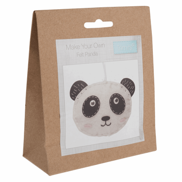 Trimits Felting Kits Felt Decoration Kit: Panda  - The Sewing Studio for sale UK - The Sewing Studio