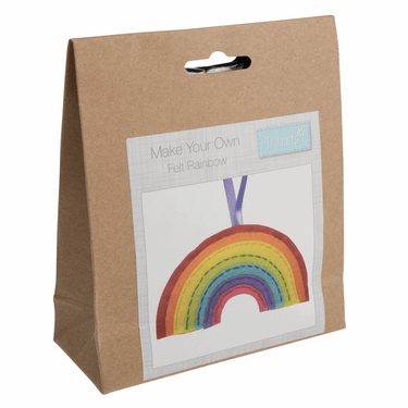 Trimits Felting Kits Felt Decoration Kit: Rainbow  - The Sewing Studio for sale UK - The Sewing Studio