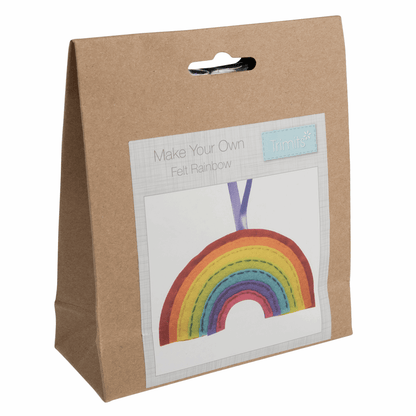 Trimits Felting Kits Felt Decoration Kit: Rainbow  - The Sewing Studio