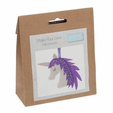 Trimits Felting Kits Felt Decoration Kit: Unicorn  - The Sewing Studio for sale UK - The Sewing Studio