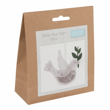 Trimits Felting Kits Felt Kit Christmas Dove  - The Sewing Studio for sale UK - The Sewing Studio