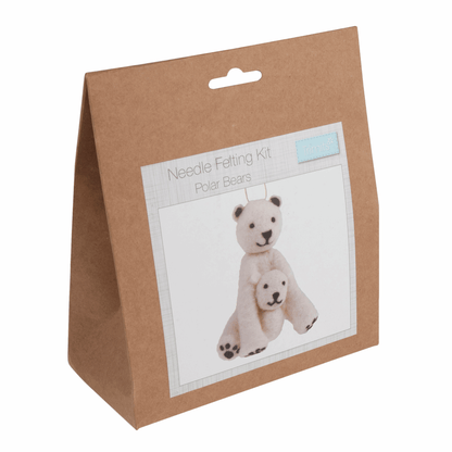 Trimits Needle Felting Kits Needle Felting Kit Polar Bear  - The Sewing Studio