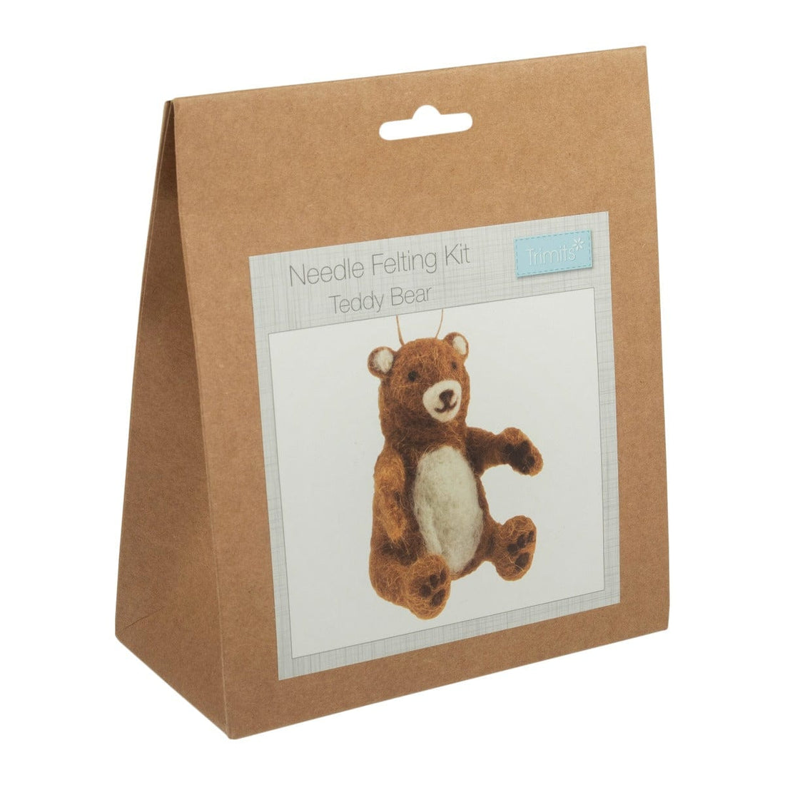 Trimits Mini Needle Felting Kit: Teddy Bear