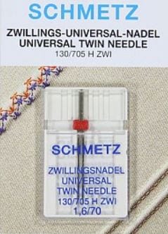 100 Schmetz Universal Sewing Machine Needles - Size 80/12 - Box of 10 Cards