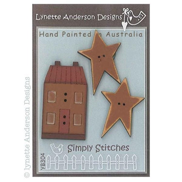 Lynette Anderson Designs Simply Stitches Button Pack