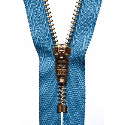 YKK Zips YKK Brass Jeans Zip 15cm Colour 231  - The Sewing Studio