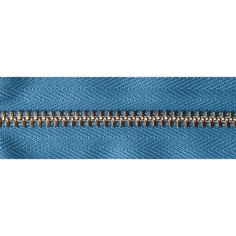 YKK Zips YKK Brass Jeans Zip 15cm Colour 231  - The Sewing Studio