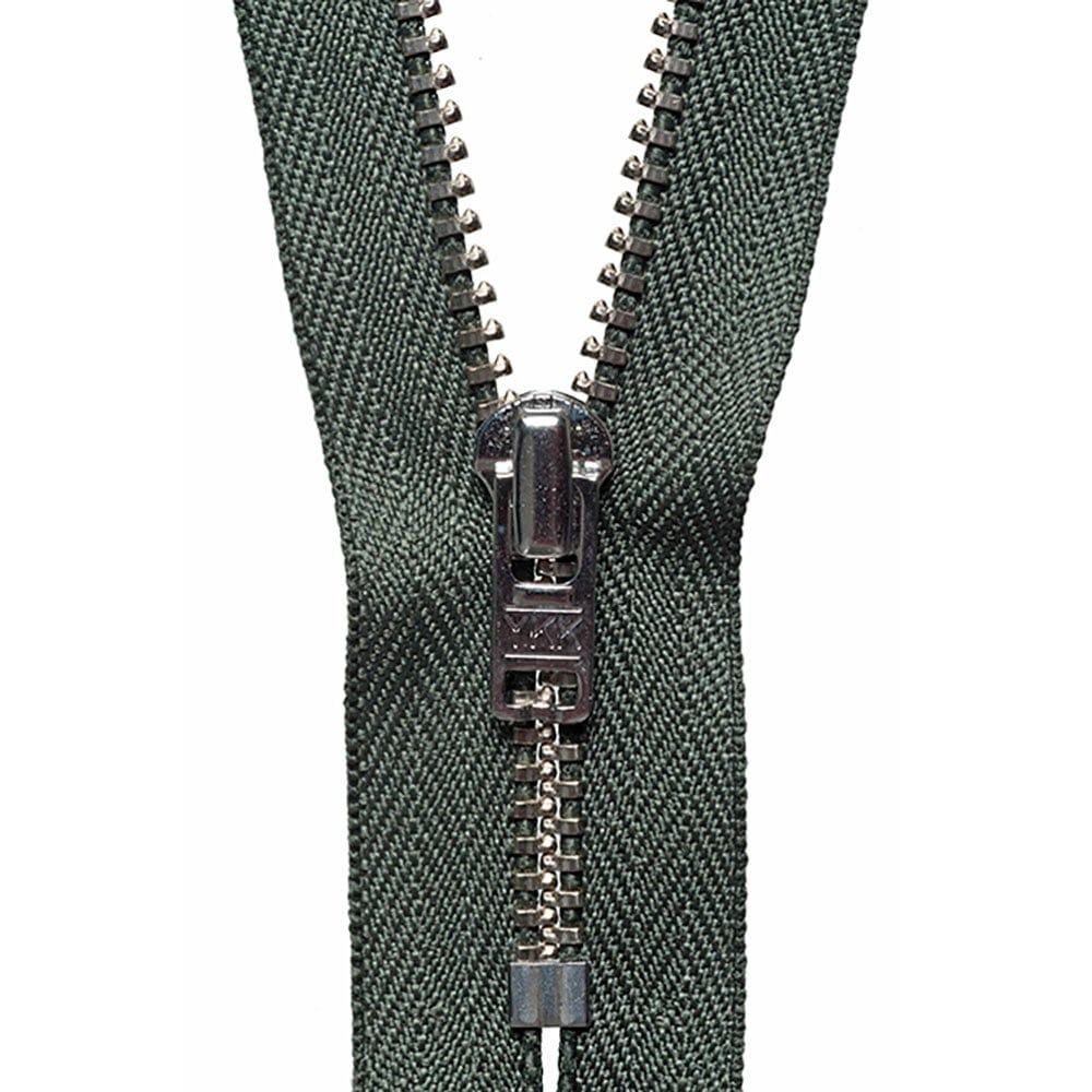 YKK Zips YKK Metal Trouser Zip 18cm Colour 567  - The Sewing Studio