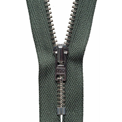 YKK Zips YKK Metal Trouser Zip 18cm Colour 567  - The Sewing Studio